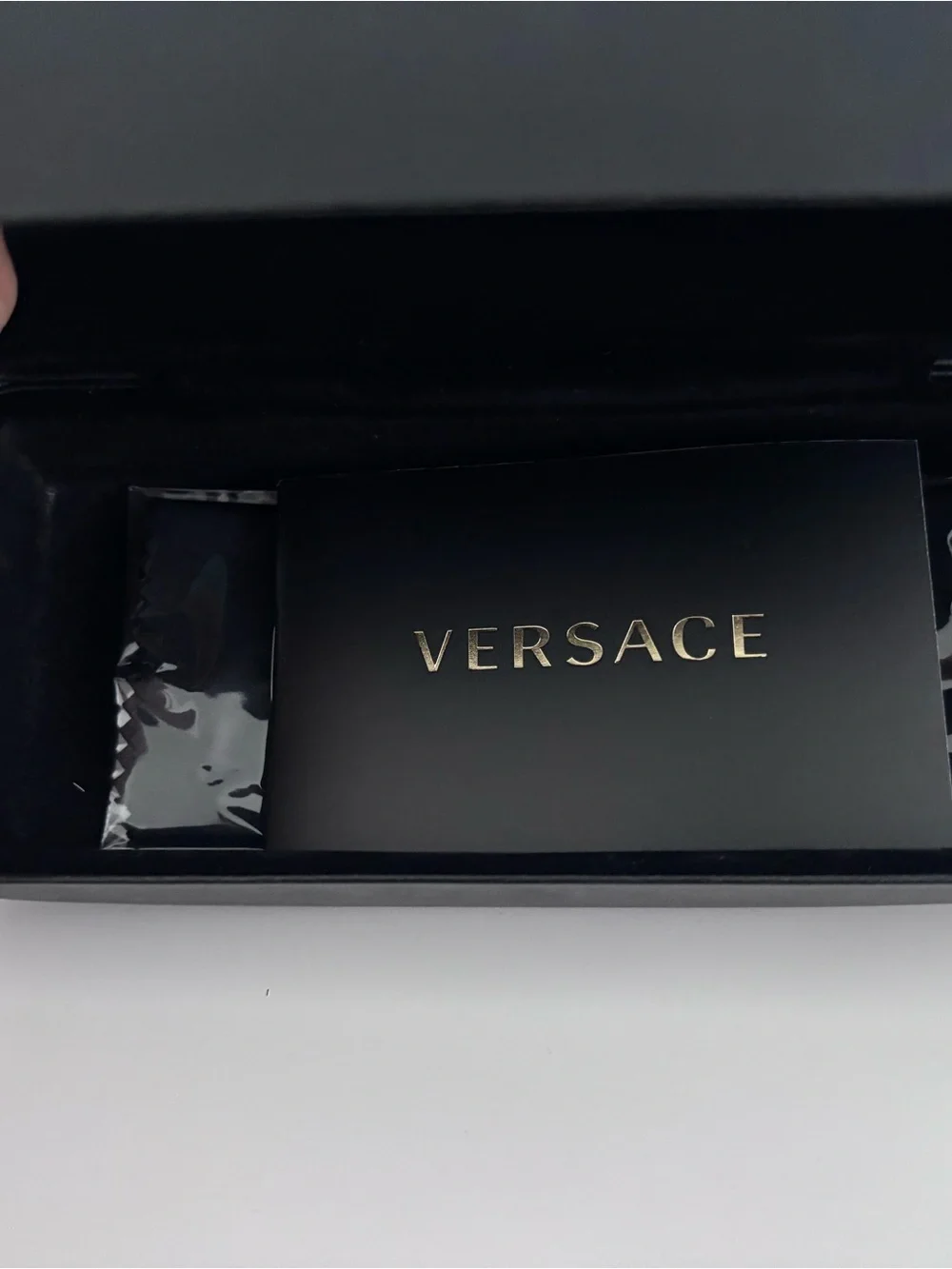 Versace Women's  Gold Frame Sunglasses with Dark Green Lenses